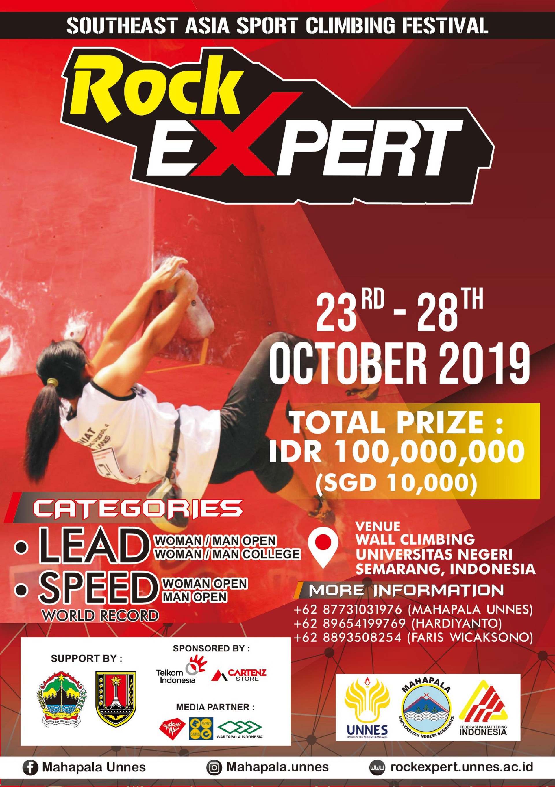 Ikuti Rock Expert 2019 WARTAPALA INDONESIA