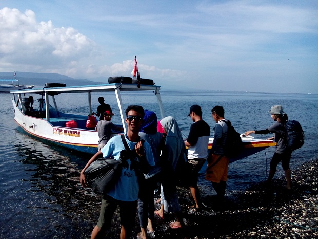 Persiapan menuju pulau menjangan