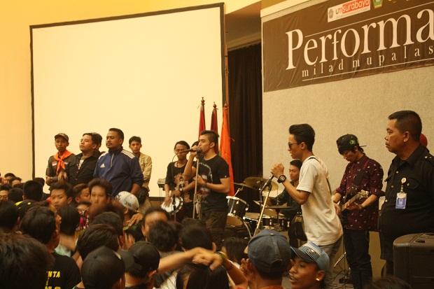 regae party dalam rangka closing ceremony milad yang ke-22 tahun Mupalas 2016