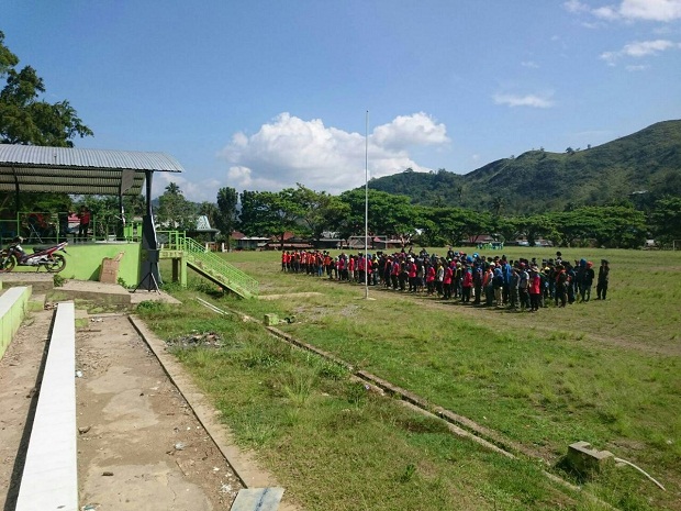 Peserta Kenal Medan (KM) TWKM 28 Makassar Sulsel divisi Gunung Hutan