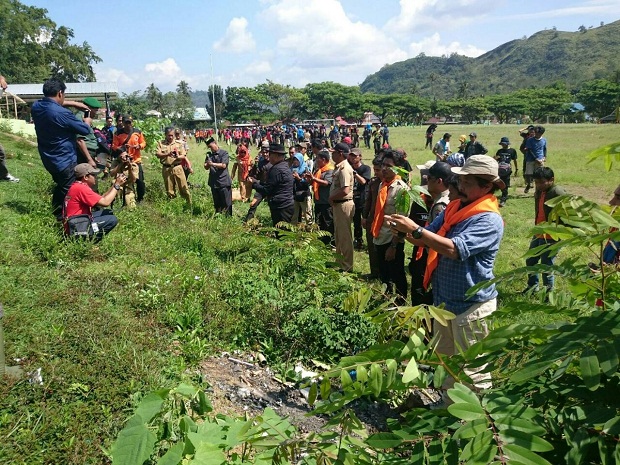 Peserta Kenal Medan (KM) TWKM 28 Makassar Sulsel divisi Gunung Hutan