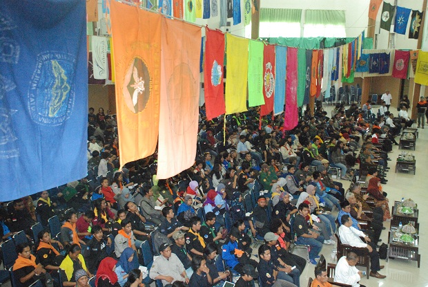 Peserta Pembukaan TWKM ke - 28 Mapala UMI Makassar Sulsel