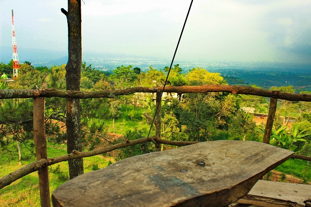 Rumah Pohon Panggung Atas Coban Rais Batu