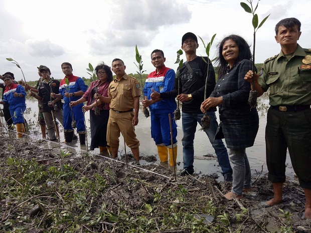 Gemapala (Generasi Muda Pecinta Alam) Fakultas Ilmu Budaya USU dalam Ekspedisi Kader Konservasi Alam (KKA).