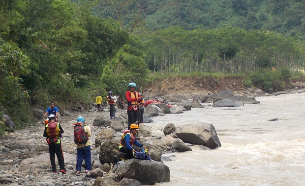 MAHAPALA Universitas Negeri Semarang Petakan Sungai Bodri untuk Pertamakali