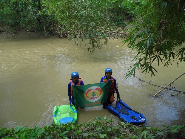 Expedisi Panca Bara Rimba Tahap 1, Pemanjatan Rungking & Pengarungan Citalahab