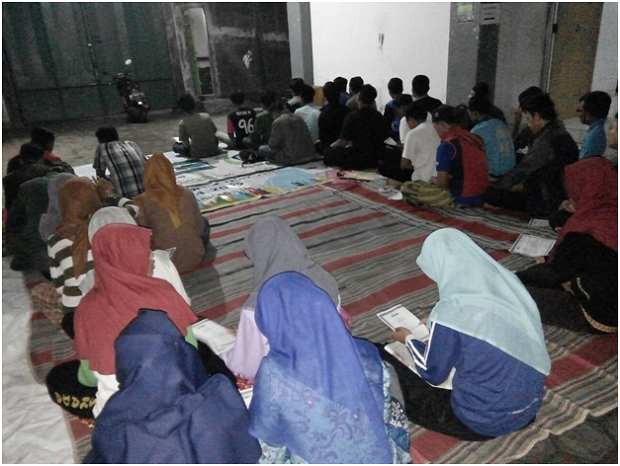 MAPALA HIMALAYA IAIN Tulungagung mengadakan do’a bersama untuk Aceh, bertempat di gedung UKM pada Kamis,8 Desember 2016