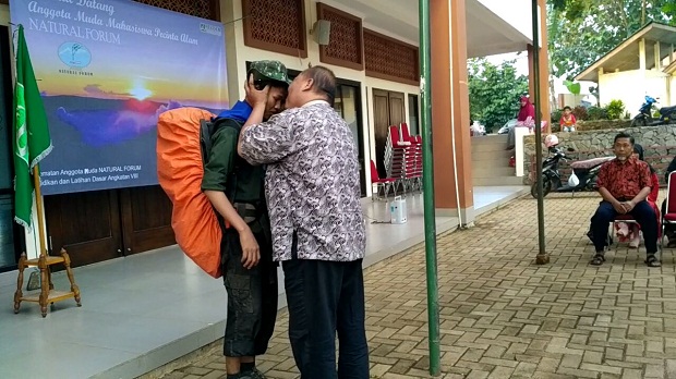 Diklatsar Mahasiswa pecinta alam Natural Forum (NaFo) STEI SEBI Angkatan VIII